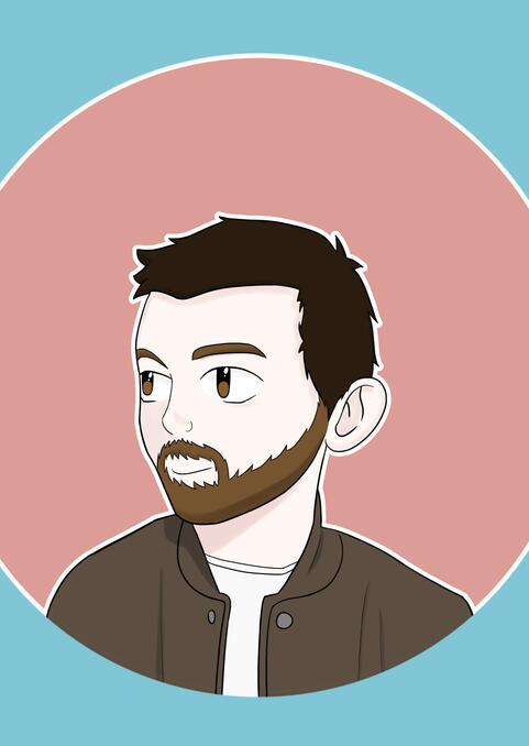 Cartoon of Dillon Francis